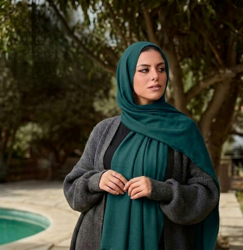 Plain Sponge Scarf