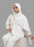 White Modal Scarf