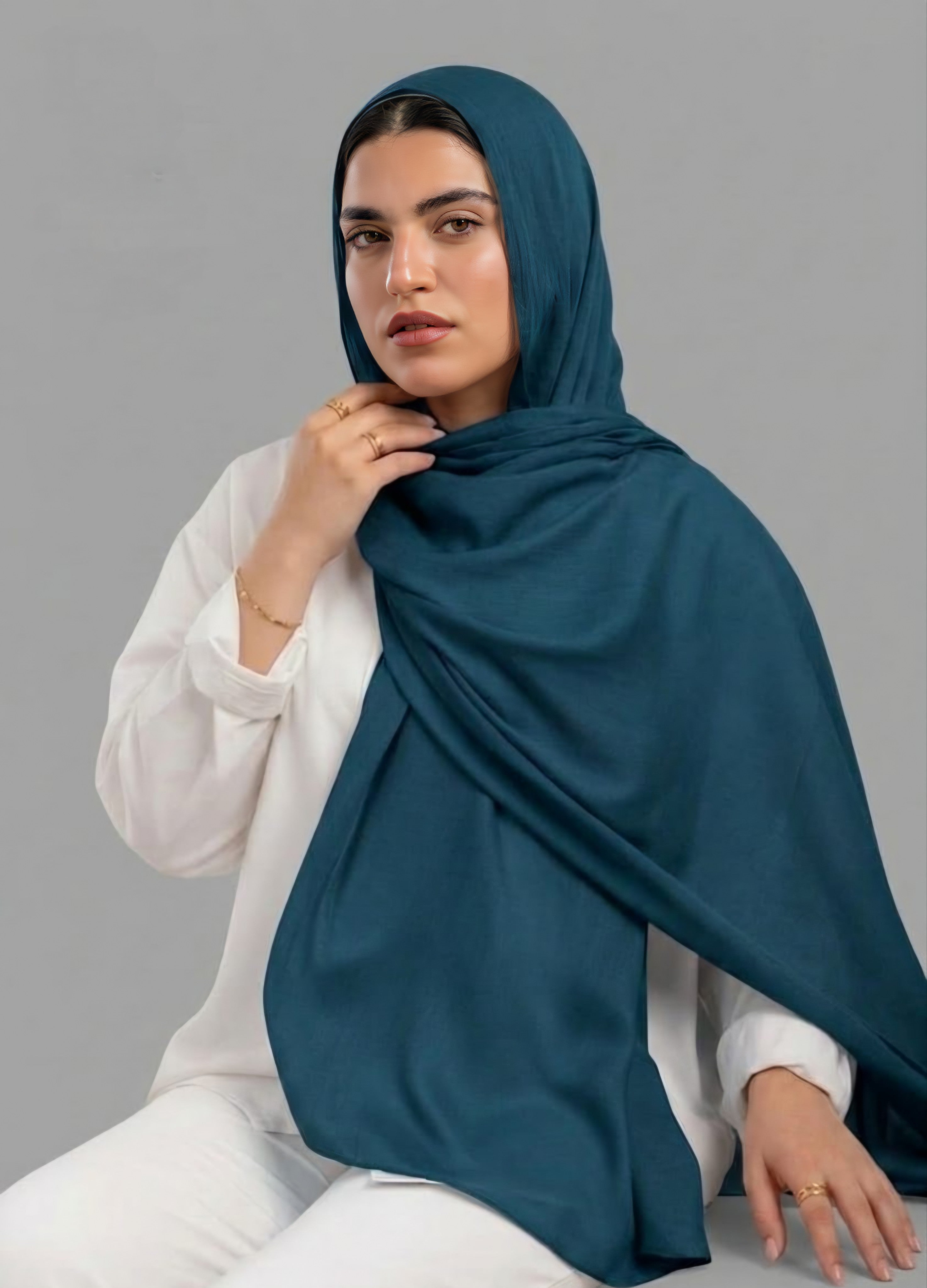 Teal Modal Scarf