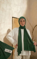 Green Bandana & Scarf