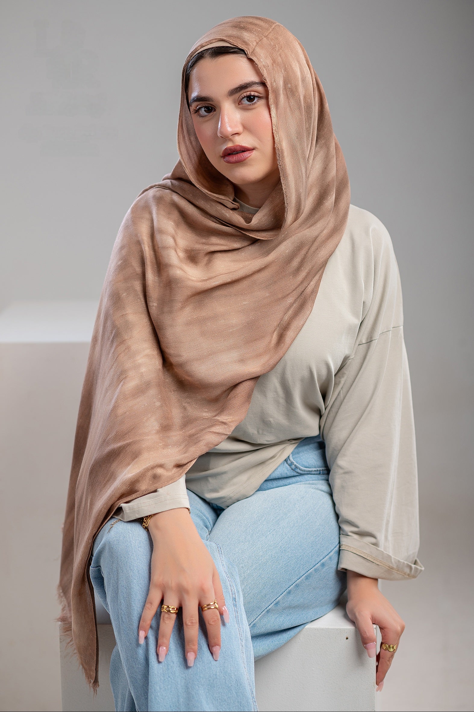 Cotton Plain Scarf - Thailand