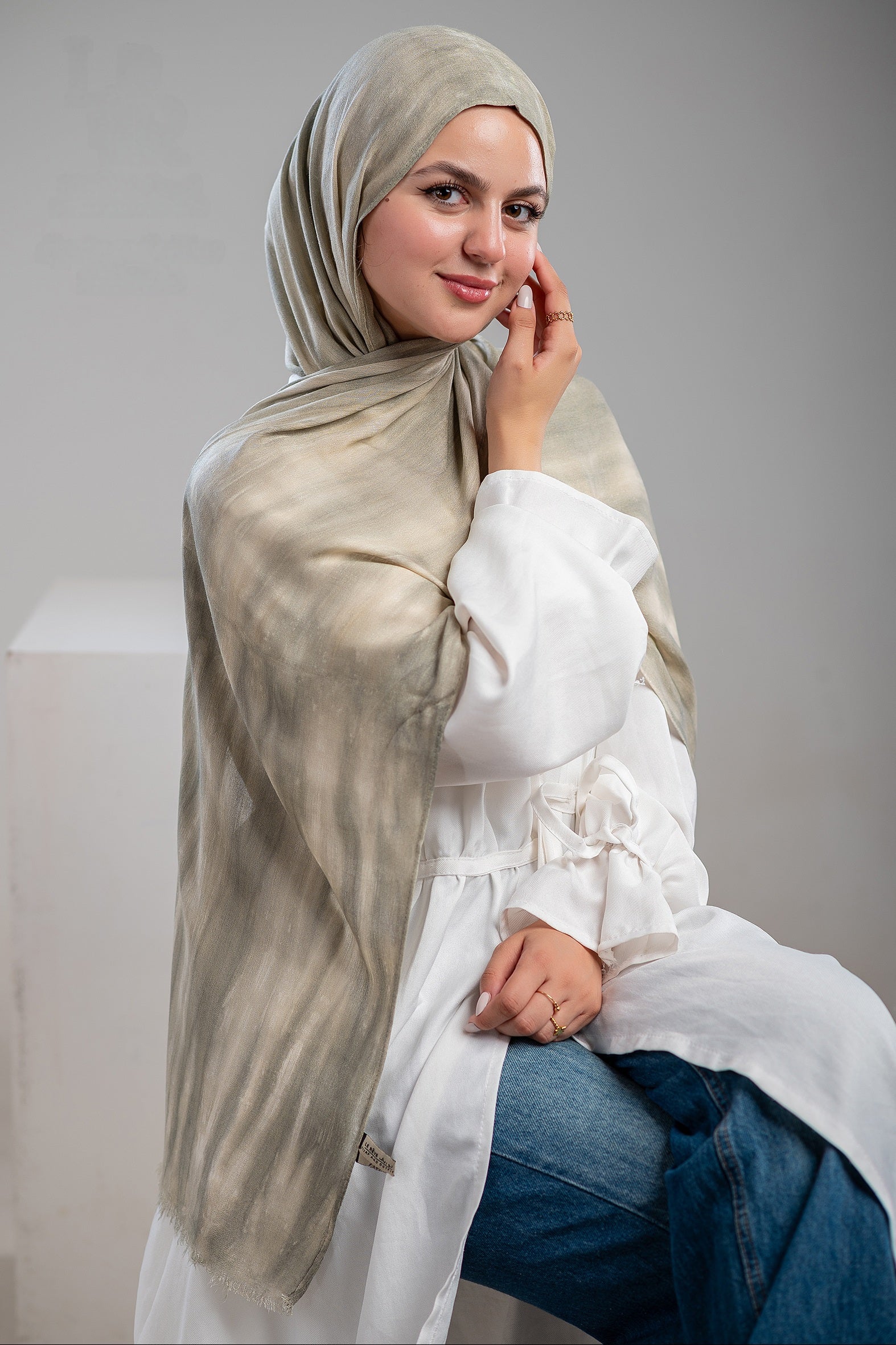 Cotton Plain Scarf - Thailand