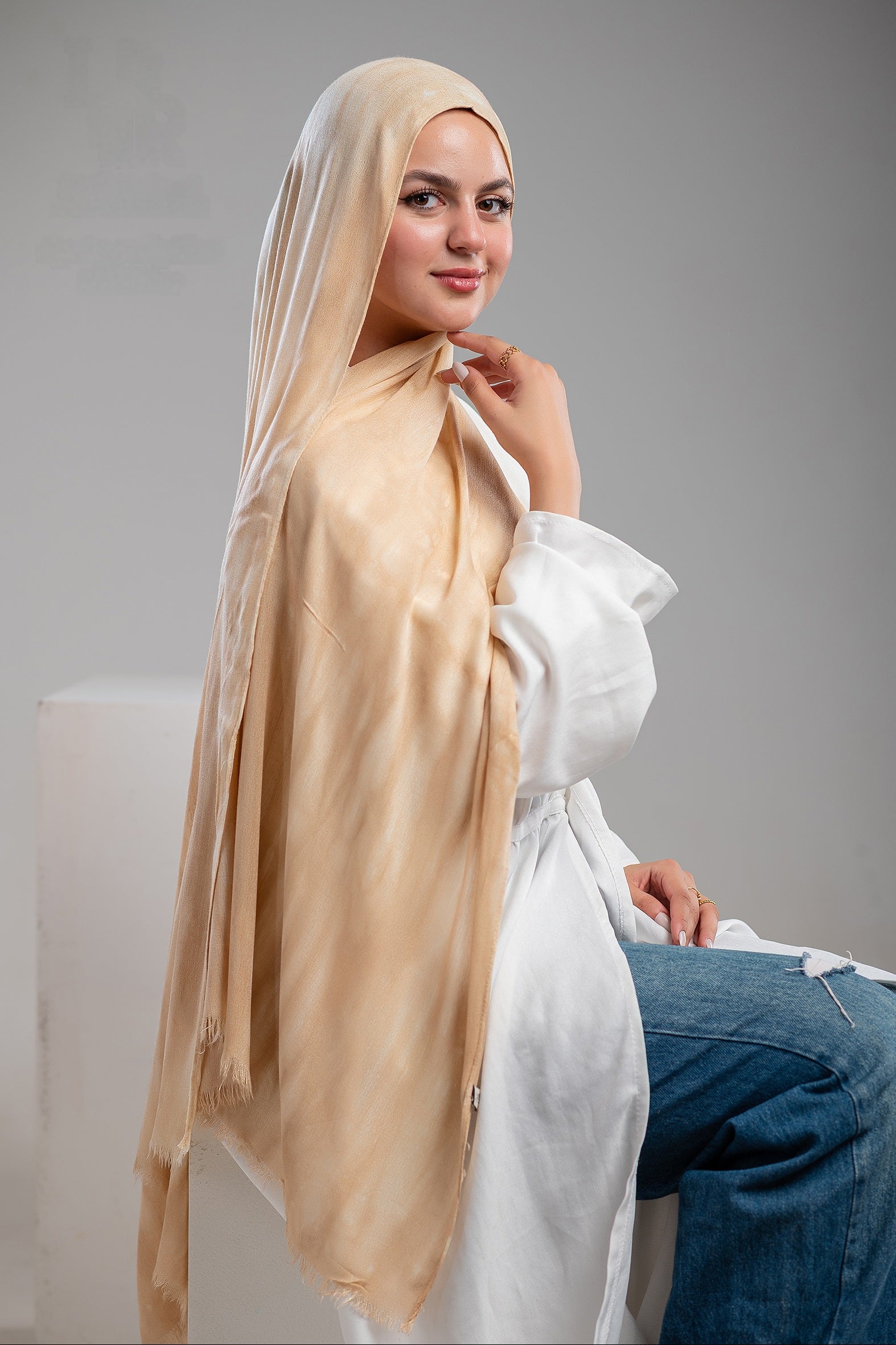 Cotton Plain Scarf - Thailand