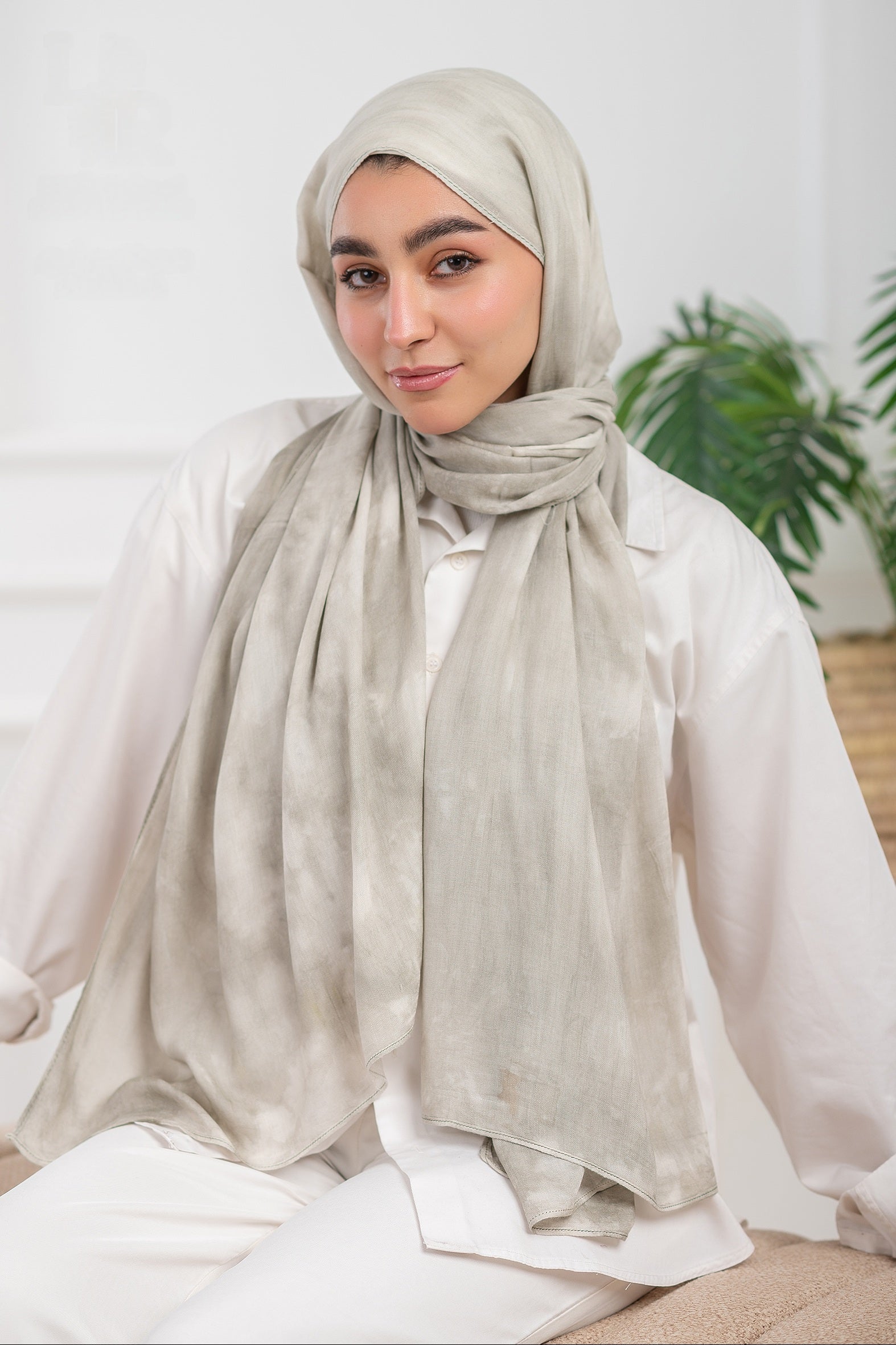 Tie-dye Cotton Scarf