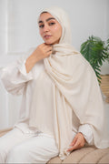 Off White Modal Scarf