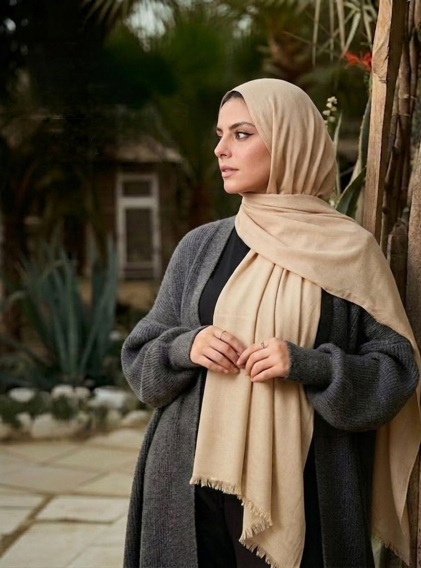 Plain Sponge Scarf